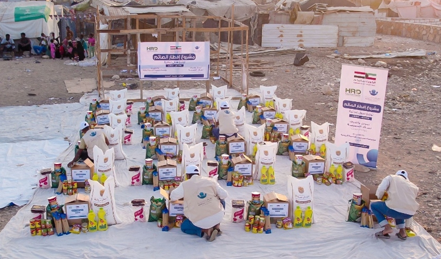 «نماء» الخيرية: 12 ألف مستفيد من مشروع إفطار الصائم في اليمن